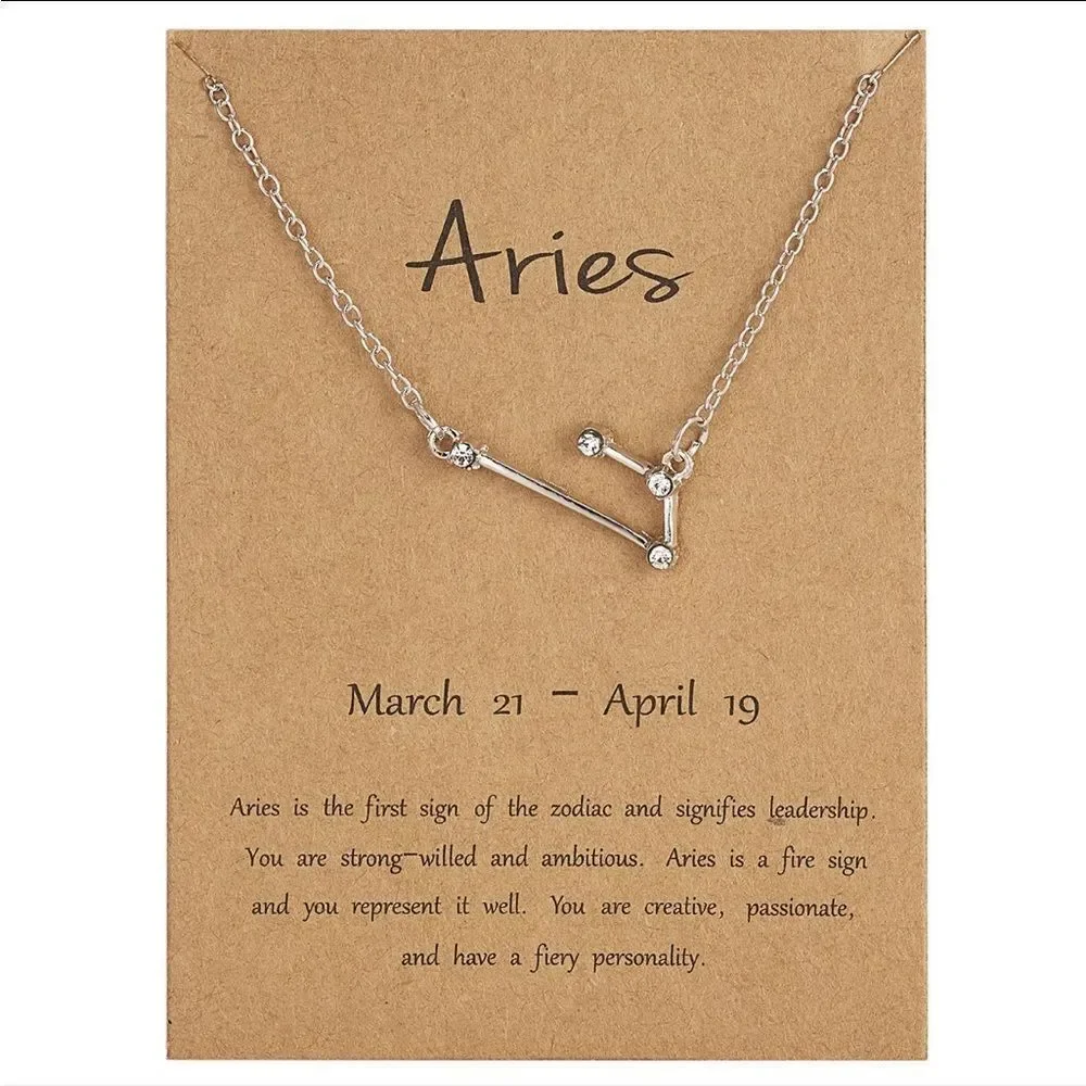ARIES Constellation Necklace